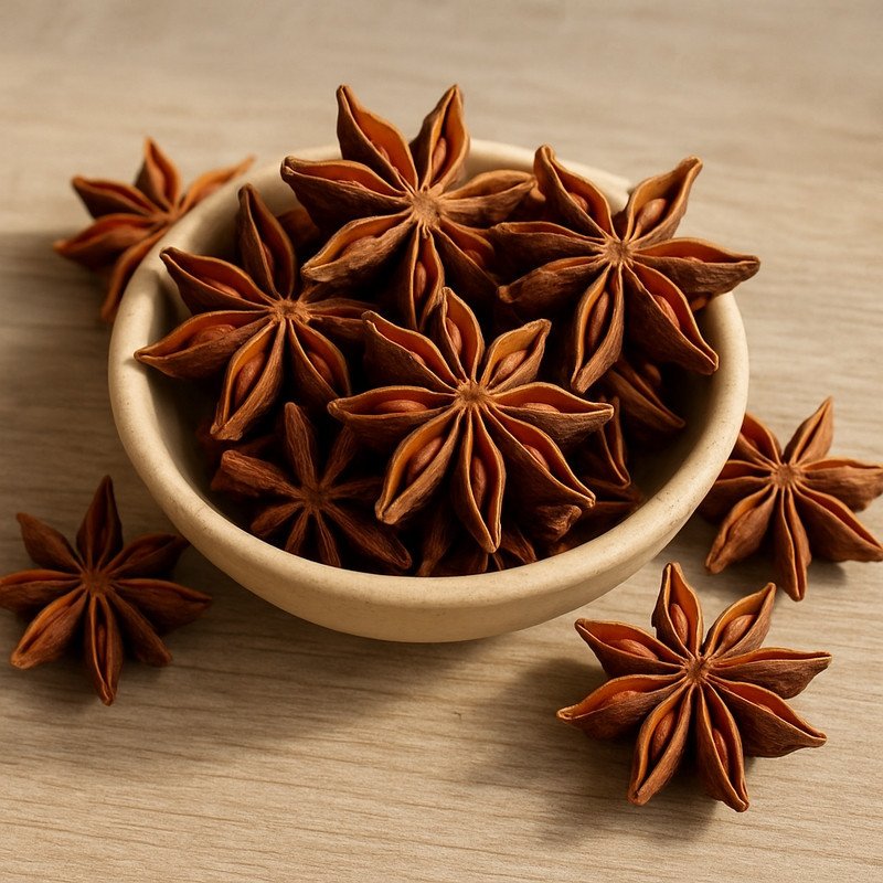 Anis étoilé – épice médicinale séchée