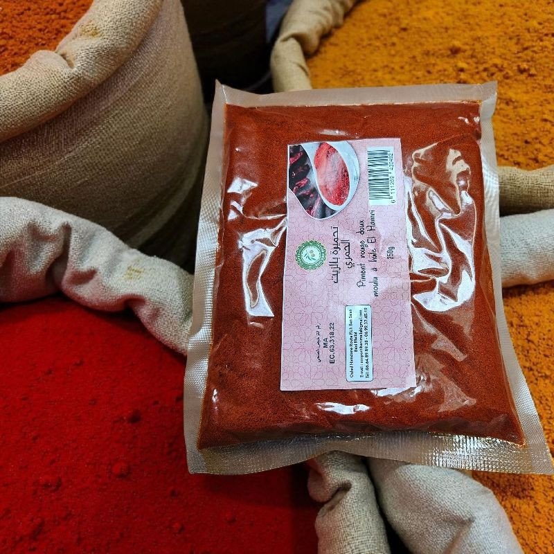 Piment doux El Hamri – épice à l’huile