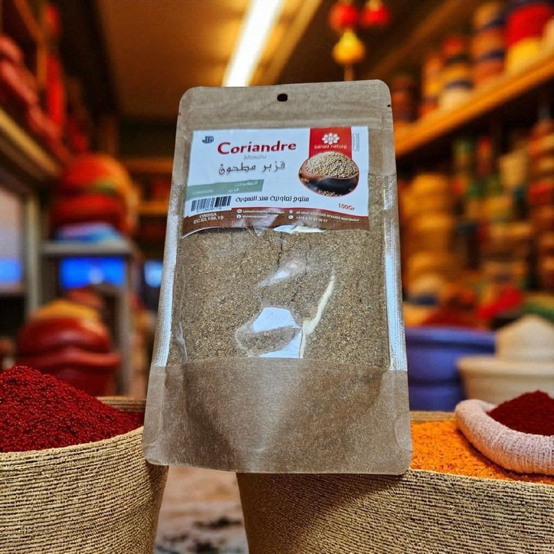 Coriandre moulu – épice douce et médicinale