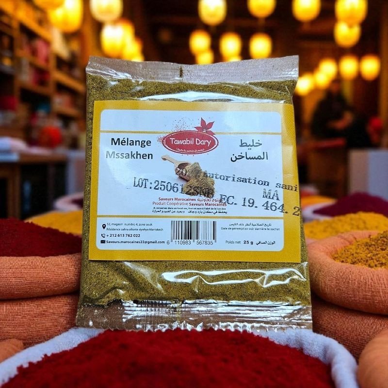 Mélange Mssakhen – épices réchauffantes