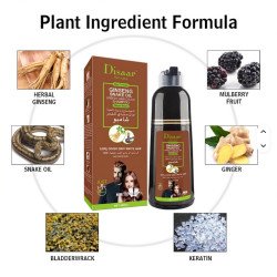 Shampooing colorant – brun naturel rapide