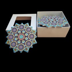 Sous-verres céramique – artisanat marocain