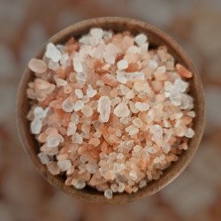 Sel rose Himalaya – gros non raffiné